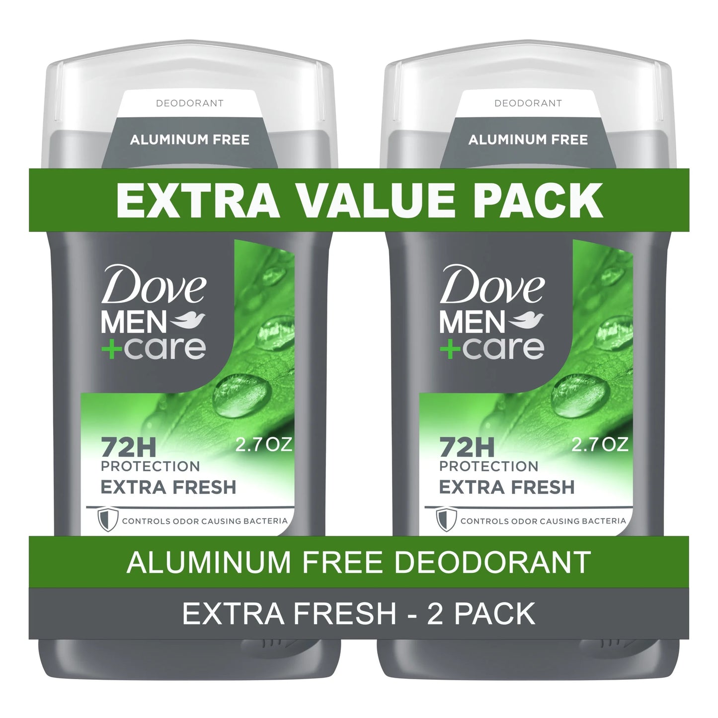 Extra Fresh Deodorant Stick Twin Pack for Men, Citrus, 3 Oz