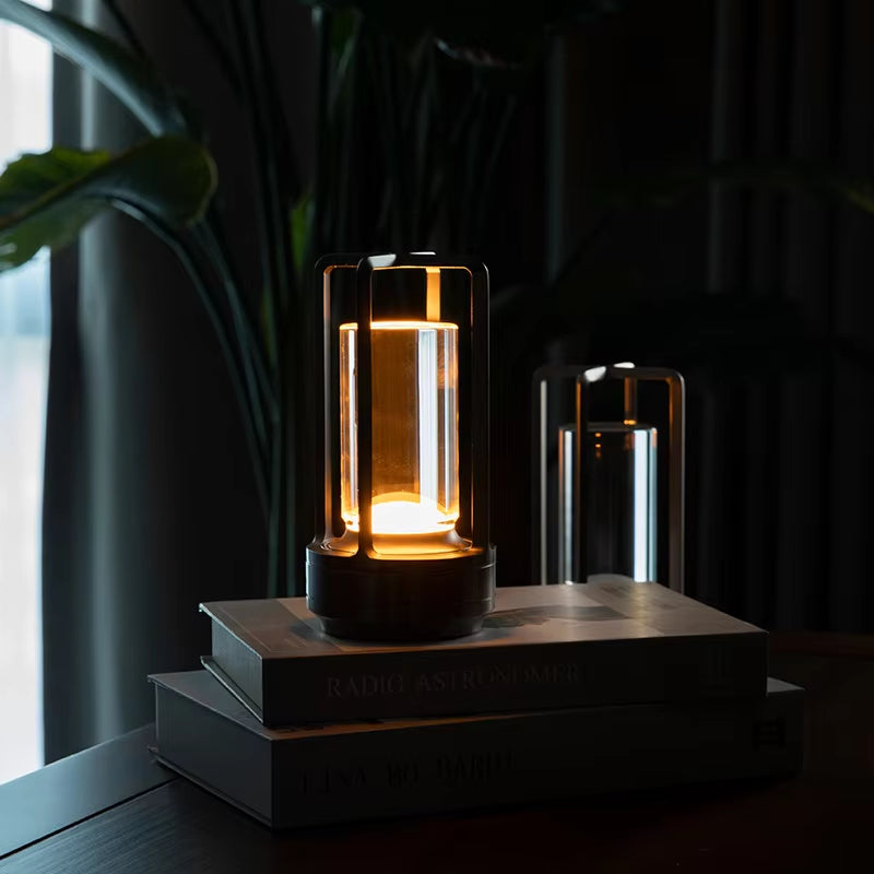 LumiCrystal™ Rechargeable Touch Lamp – Elegant LED Crystal Light for Home, Camping & Decor